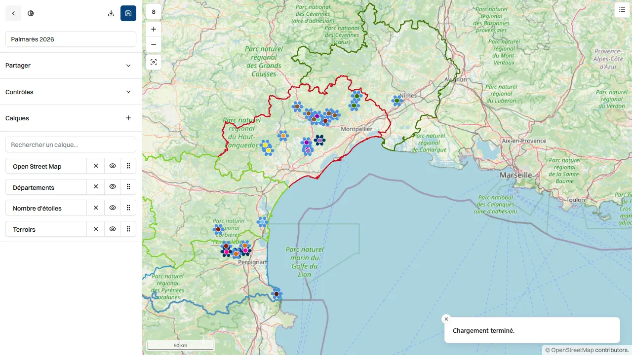 Éditeur cartographique