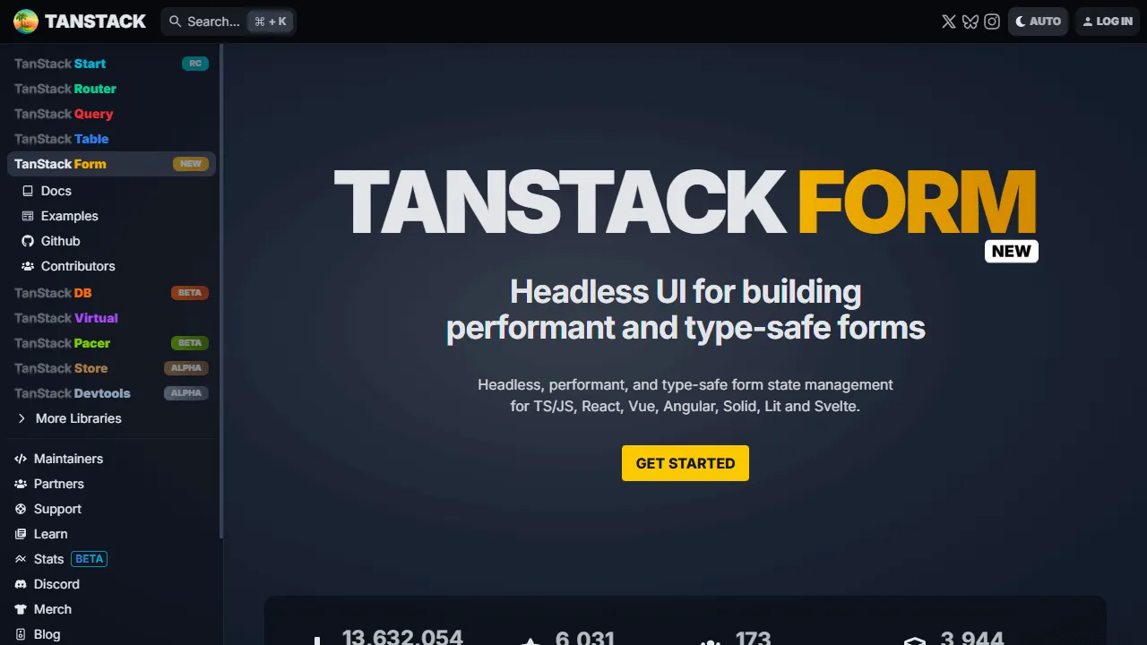 Tanstack Form